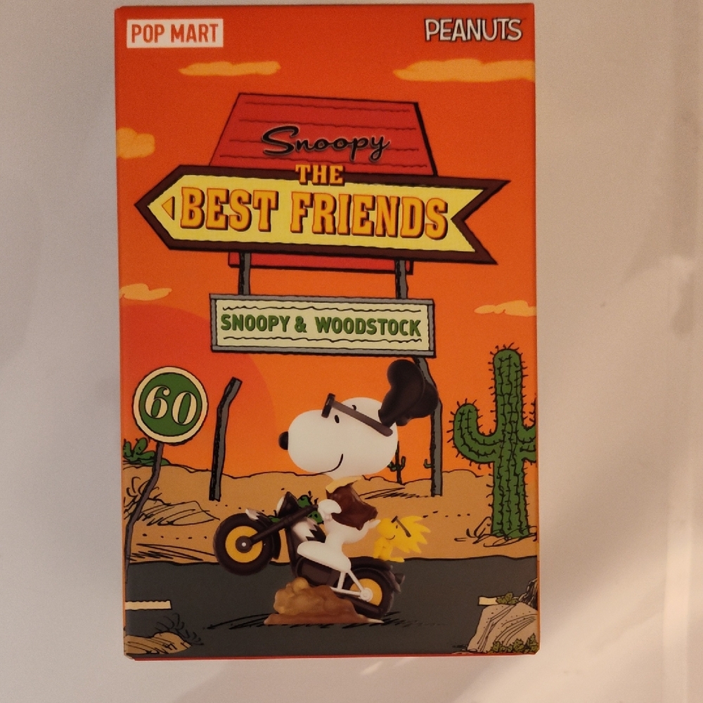Pop Mart Snoopy & Woodstock Best Friends Figure